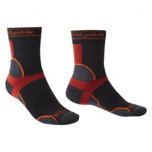 BRIDGEDALE Skarpety biegowe męskie Men's Midweight T2 Merino Sport Crew black-M