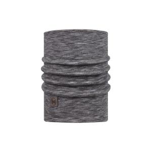 BUFF Komin HEAVYWEIGHT MERINO WOOL fog grey multi stripes