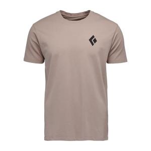 BLACK DIAMOND Koszulka męska M Equipment For Alpinist SS Tee pale mauve-XL