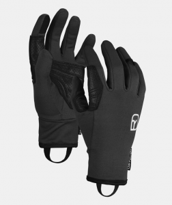 ORTOVOX Rękawice skiturowe damskie Fleece Light Glove W black raven-M