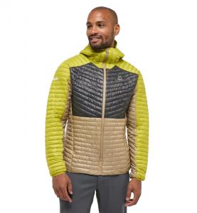 HAGLOFS Kurtka ocieplana męska L.I.M Mimic Hood Men sand/aurora-M