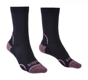 BRIDGEDALE Skarpety damskie HIKE LT T2 COOLMAX Lady-M (38-40)-Grafitowy