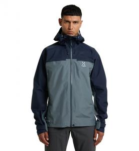 HAGLOFS Kurtka męska Roc Flash GTX Jacket Men steel blue/tarn blue-L