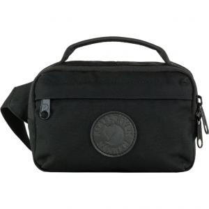 FJALLRAVEN Saszetka KANKEN NO. 2 BLACK HIP PACK Black