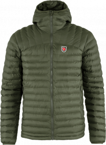 FJALLRAVEN Kurtka męska EXPEDITION LATT HOODIE deep forest-L