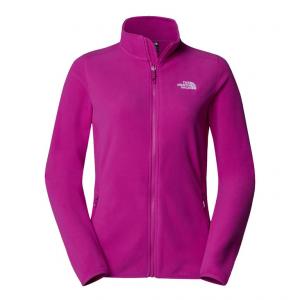 THE NORTH FACE Polar damski W 100 Glacier Full Zip deep mulberry-S