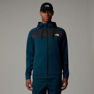 THE NORTH FACE Bluza polarowa męska M Reaxion Fleece F/Z Hoodie midnight petrol dark heather XL