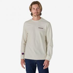 PATAGONIA Koszulka męska Men's Long-Sleeved Chill Responsibili-Tee birch white-S