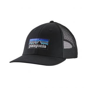 PATAGONIA Czapka z daszkiem P-6 LOGO LOPRO TRUCKER HAT-Czarny