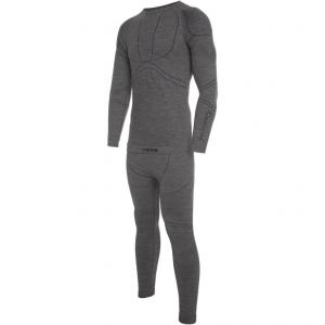 VIKING Bielizna termoaktywna męska LAN PRO MERINO MAN SET 500/22/7575 dark grey-XL