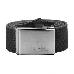 FJALLRAVEN Pasek CANVAS BELT dark grey