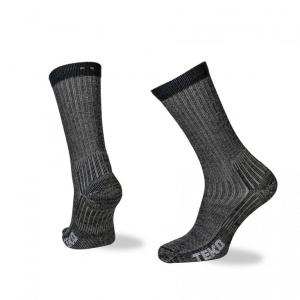 TEKO ECO Skarpety turystyczne ECO HIKE MEDIUM FULL CUSHION 3.0 Charcoal-S