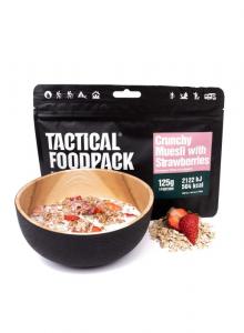 TACTICAL FOODPACK Liofilizat Chrupiące musli z truskawkami 275g