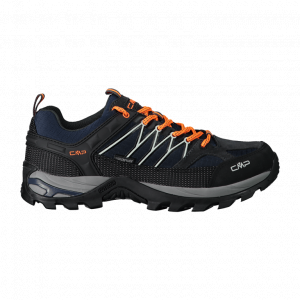 CMP Buty trekkingowe męskie RIGEL LOW TREKKING SHOE WP antracite-flash orange-42