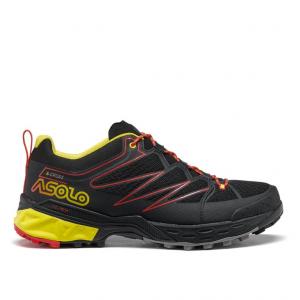 ASOLO Buty turystyczne męskie Softrock MM Black/Black/Yellow-42,5