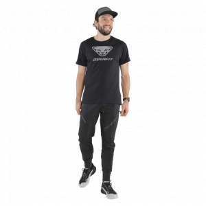 DYNAFIT Koszulka męska Graphic Cotton M S/S Tee black out/3d-XL