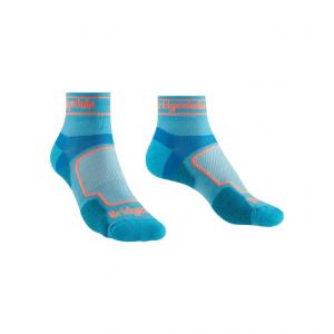 BRIDGEDALE Skarpety damskie Trail Run Ultralight T2 Coolmax Sport Low Wmns blue-M