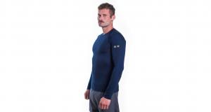 SENSOR Koszulka termoaktywna męska Merino Active Tee LS Men deep blue-L