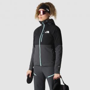 THE NORTH FACE Kurtka damska W Dawn Turn Hybrid Ventrix Hoodie asphalt grey/tnf black/asphalt grey-M