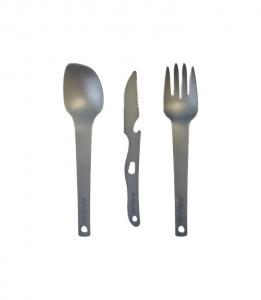 ROCKLAND Zestaw sztućców tytanowych Titanium Pure