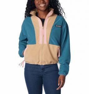 COLUMBIA Polar damski Women's Back Bowl Fleece cloudburst/canoe/salmon rose-M