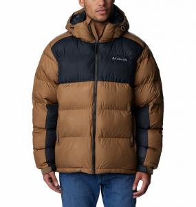 COLUMBIA Kurtka zimowa męska Pike Lake II Hooded Jacket delta black-XL