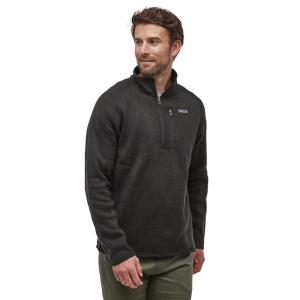 PATAGONIA Bluza polarowa męska BETTER SWEATER 1/4 ZIP FLEECE black-L