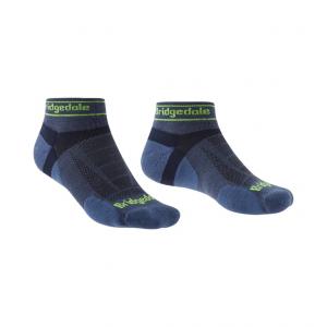BRIDGEDALE Skarpety męskie Trail Run Ultralight T2 Merino Sport Low blue-M