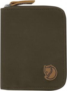 FJALLRAVEN Portfel ZIP WALLET-Kawowy