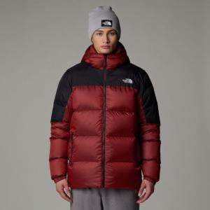 THE NORTH FACE Kurtka puchowa męska M Diablo Down Hoodie high risk red black heather-L