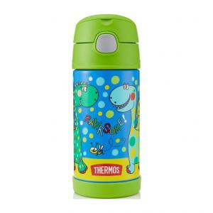 THERMOS Termos dziecięcy ze słomką Funtainer dinozaur