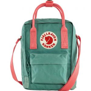 FJALLRAVEN Torba Kanken Sling frost green-peach pink