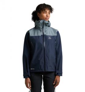 HAGLOFS Kurtka damska ROC Flash GTX Jacket Women tarn blue/steel blue-M