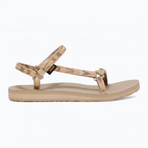 TEVA Sandały damskie W'S Original Universal Slim archive wings white pepper-40