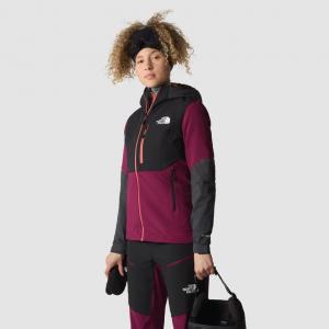 THE NORTH FACE Kurtka softshell damska W Dawn Turn Hybrid Softshell Jacket boysenberry/tnfbk/astgy-L