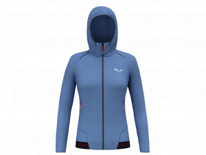 SALEWA Bluza damska Pedroc PL W HD Jacket morning blue-M