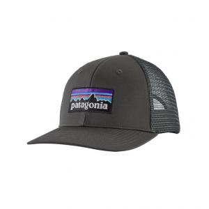 PATAGONIA Czapka z daszkiem P-6 LOGO TRUCKER HAT forge grey