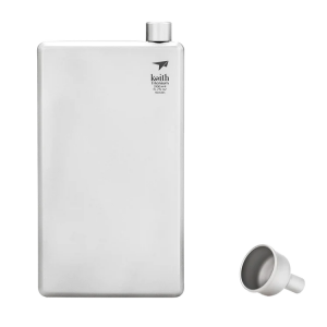 KEITH Piersiówka tytanowa Titanium Flask 200 ml