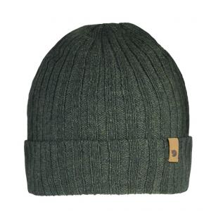 FJALLRAVEN Czapka BYRON HAT THIN dark olive