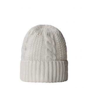 THE NORTH FACE Czapka damska W Oh Mega Beanie white dune