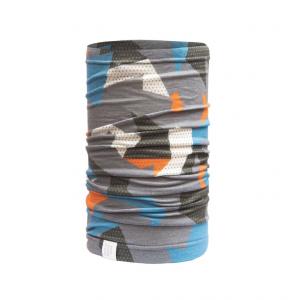 SENSOR Komin Merino Impress Tube blue/camo