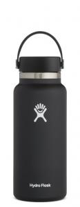 HYDRO FLASK Butelka WIDE MOUTH 2.0 946 ml-Czarny
