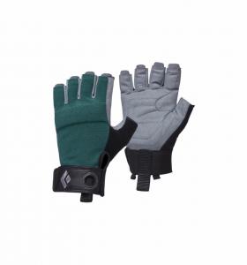 BLACK DIAMOND Rękawice damskie CRAG HALF-FINGER GLOVES-L-Zielony