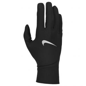 NIKE Rękawiczki do biegania męskie M Pacer Lightweight RG black/black/silver-S