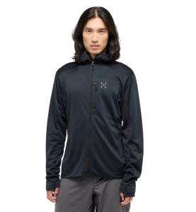 HAGLOFS Bluza męska L.I.M Mid Fast II Hood Men true black-M