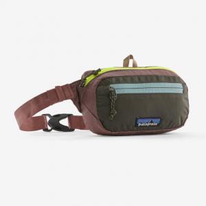 PATAGONIA Saszetka Ultralight Black Hole Mini Hip Pack patchwork: pine needle green