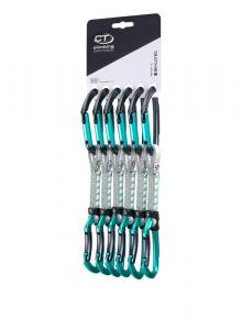 CLIMBING TECHNOLOGY Zestaw ekspresów Lime B Set Ny 12 cm 6-pack anthracite/blue marine