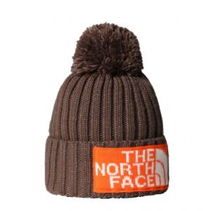 THE NORTH FACE Czapka Heritage Ski Tuke smokey brown/tnf orange