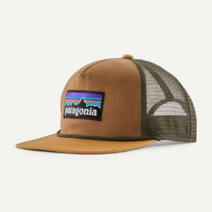 PATAGONIA Czapka z daszkiem Airfarer Cap P-6 Logo: Deer Brown