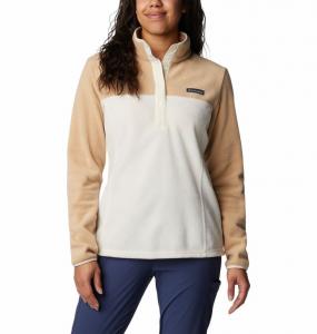 COLUMBIA Polar damski Benton Springs 1/2 Snap Pullover chalk canoe-L